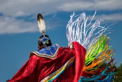 Spirit of the Drum Traditional and Educational Powwow, Smiths Falls, Ontario, Canada, 11-12 June 2022 - Shawl Dancer