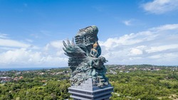 Garuda Wisnu Kencana statue at GWK Cultural Park in South Kuta, Bali, Indonesia.