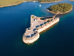 St. Nicholas Fortress (Croatian: Tvrđava sv. Nikole) is a fortress located at the entrance to St. Anthony Channel, near the town of Šibenik in central Dalmatia, Croatia