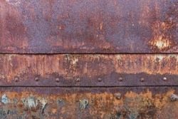 Rust surface At Old Train Station
