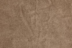 Beautiful light brown fabric as background, top view