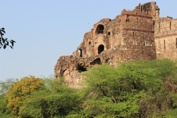 Purana Qila, Old Fort is the oldest forts in Delhi, India. 