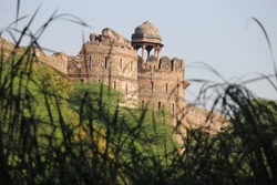 Purana Qila, Old Fort is the oldest forts in Delhi, India. 