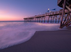 Early morning at South Carolina beach.