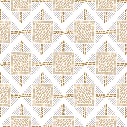 Geometric intertwined rhombus shapes seamless pattern. Abstract tileable background