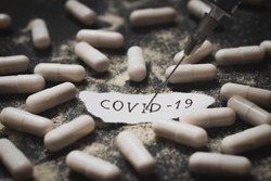 Coronavirus vaccine. China has created a vaccine against coronavirus. Found an effective cure for COVID-19. Vaccination against death is made in China. COVID-19 Disease Increases