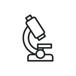 microscope vector icon