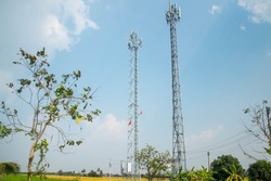 Telecommunicatio tower for mobile phone system