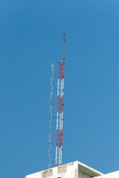 Telecommunicatio tower for mobile phone system
