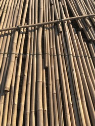 bamboo raft pattern background texture 