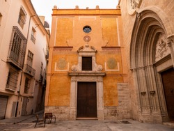 Church of St. Nicholas  (Esglesia Sant Nicolau) in Valencia, Spain.