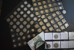 numismatics, collect spanish old coins
