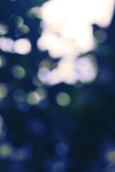 Gorgeous dreamy blurry abstract bokeh of bright lights floating around the atmosphere.