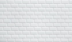 white ceramic brick tile wall background seamless  wall pattern