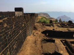 Top of Raigad Fort, Maharashtra, India 2