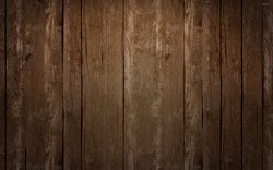 vintage dark teak wooden texture background. topview