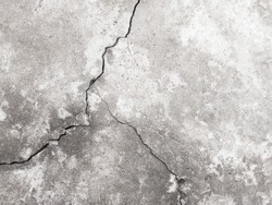 Cracked concrete wall texture, Cement background not painted in vintage style for graphic design or retro wallpaper