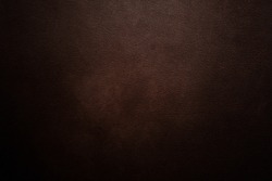 Luxury dark brown leather background