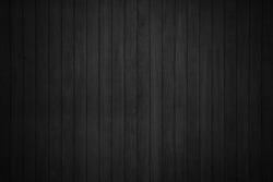 black wooden texure floor background table top view.