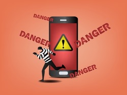 Danger of stealing information on your phone