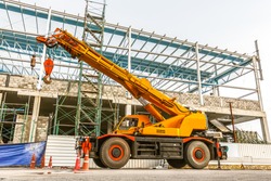 Cranes, Hydraulic Cranes, Construction Site, Crane Installation, Building Design
