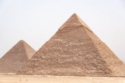 the great pyramids of Giza in Egypt