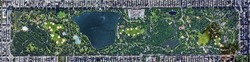 USA New York Central Park  Aerial View 