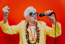 Old pics free granny Celebrating Senior