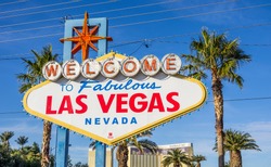 Sign on Las Vegas strip,Nevada