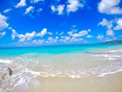 The beaches of St Croix US Virgin Islands