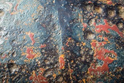 Rusty Iron textures background
