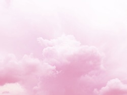 Abstract blurred beautiful soft pink cloud background - Free Stock ...