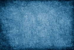 Blue painted grunge texture background