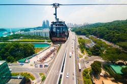 cable car in Singapore