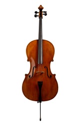 Cello isolated on white
