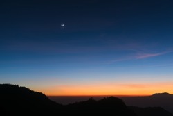 Dawn sky background