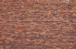 Old weathered red brick wall. High resolution seamless texture for background, pattern, poster, collage, gift wrap, wallpaper, photo layering etc.