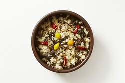 Seasoned Thistle with Rice, Rice with Seasoned Vegetables