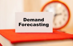 Demand Forecasting. The concept of the demand for a product against the background of time.