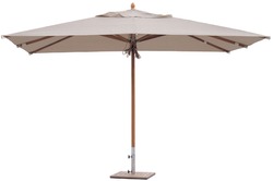 Bright Colorful Outdoor Cafe Restaurant Beach Parasol Umbrella for Shades Park Decoration in White Isolated Background