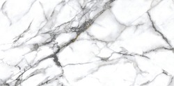 white carrara satvario marble stone background, calacatta glossy marble with black-silver streaks, super white marble applicable in wall tile, flooring, ceramic tile surface and kitchen tile design. 