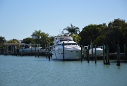 Marina at the Gulf of Mexico, Clearwater Beach, Florida