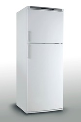 White Old Refrigerator Gradient Background