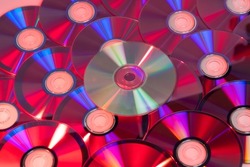 DVD-ROM data carrier, CD-ROM data carrier Color blue red