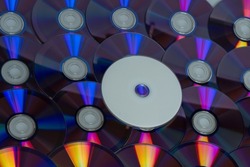 DVD-ROM data carrier, CD-ROM data carrier Color blue red