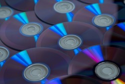 DVD-ROM data carrier, CD-ROM data carrier color blue