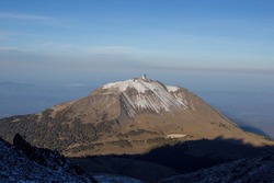Large Millimeter Telescope on the top of Sierra Negra volcano in Puebla Mexico
