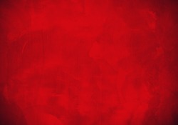red cement wall texture for Christmas or valentine, red abstract background. 