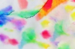 Multi colored watercolor abstract background