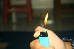 Fire Lighter Gas Flame object